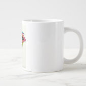 Luxus Frauen farbenfrohe Gesicht Spezialität Tasse (Rechts)