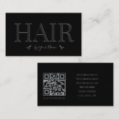 Luxus-Friseur Visitenkarte (Vorne/Hinten)