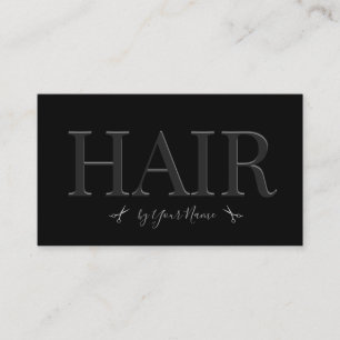 Luxus-Friseur Visitenkarte