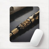 Luxus-Füllfederhalter-Kunstprint Mousepad (Mit Mouse)