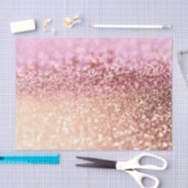 Luxus funkelnde rosa Ombre Glitzer-Steigung Seidenpapier (Handwerk)