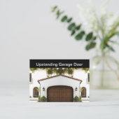 Luxus-Garage-Türservice Visitenkarte (Stehend Vorderseite)