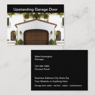 Luxus-Garage-Türservice Visitenkarte