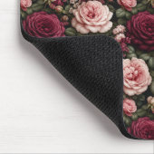 Luxus-Gartenrosen-Blumenkunst Mousepad (Ecke)