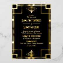 Luxus-Gatsby-Art-Deco-Hochzeit