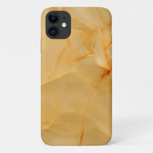Luxus-Gelber-Bernstein-Onyx-Marmor-Textil-Handyhül Case-Mate iPhone Hülle