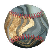 Luxus-Geode Baseball (Rückseite)