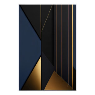 Luxus Geometrie Poster
