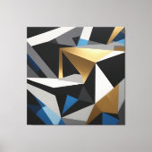 Luxus-Geometrisches Prisma Leinwanddruck (Vorderseite)