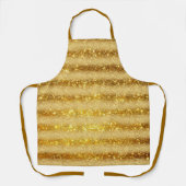 Luxus Geschenk Popular Gold Glitzer Schürze (Vorderseite)