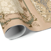 Luxus-Geschenkpapier mit Muster Geschenkpapier (Rolleneckpunkt)