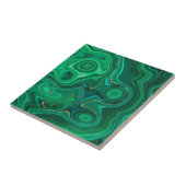 Luxus Glam Grün Gelb Abstraktes Muster Fliese (Seite)