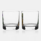 Luxus-Glas Set Rocks - Personalisiertes Monogramm Whiskyglas (Links)