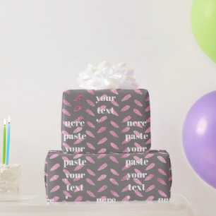 Luxus-Glitter-Abstrakt Geschenkpapier