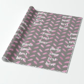 Luxus-Glitter-Abstrakt Geschenkpapier (Ungerollt)