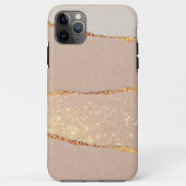 Luxus Glitzer Rose Gold Case-Mate iPhone Hülle (Rückseite)