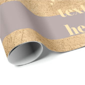 Luxus-Glitzerstreifen Geschenkpapier (Rolleneckpunkt)