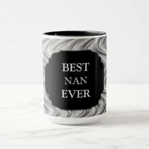 Luxus Gold "Best Nan Ever" Design Tasse