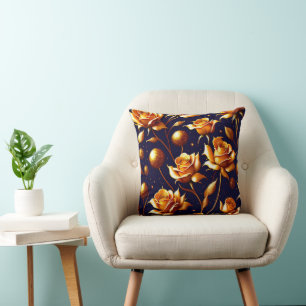 Luxus Gold Boho Rose Moderne Kollektion Kissen