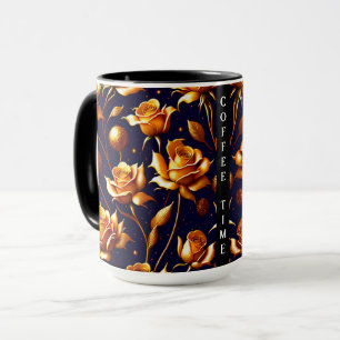 Luxus Gold Boho Rose Moderne Kollektion Tasse