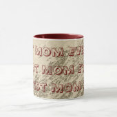 Luxus Gold Champagner Glitzer Marmor Tasse (Zentrum)