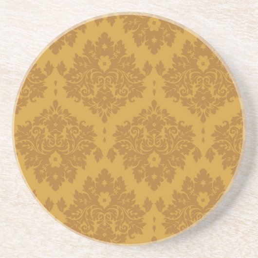 Luxus-Gold-Damaskus Untersetzer (Vorne)
