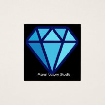 Luxus-Gold-Diamant-Logo-Geschäftskarte Elegant