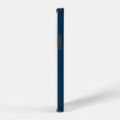 👑 Luxus Gold E Monogram Elegant Glitzer Initiale iPhone Hülle (Rechte Seite)