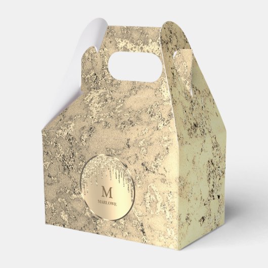 Luxus Gold Geschenkschachtel (Vorderseite)