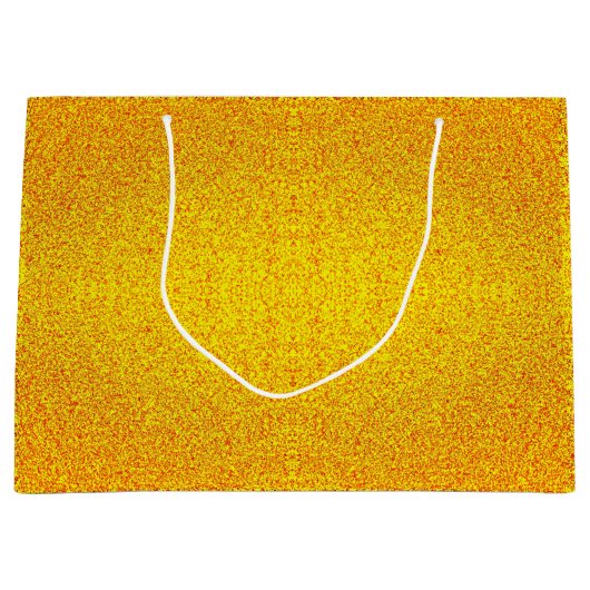 Luxus Gold Geschenktasche Große Geschenktüte (Vorderseite)