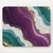 Luxus-Gold-Glitter-Marmor-Muster Mousepad (Vorne)