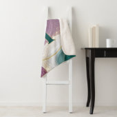 Luxus-Gold-Glitter-Marmor-Muster Sherpadecke (Beispiel)