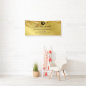 Luxus Gold Glitzer Banner (Insitu)