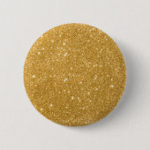 Luxus Gold Glitzer Button (Vorderseite)