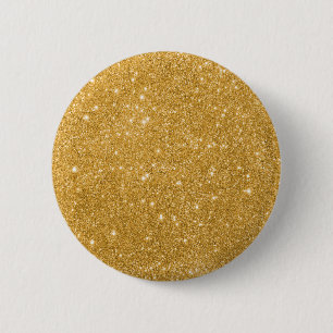 Luxus Gold Glitzer Button