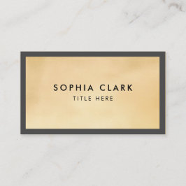 Luxus Gold Glitzer Modernes Elegantes Visitenkarte