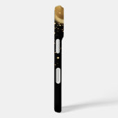 Luxus Gold Glitzer Staub Abstrakte Kunst Case-Mate iPhone Hülle (Rückseite / Rechts)