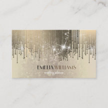 Luxus Gold Gradient Crystal Confetti Rain