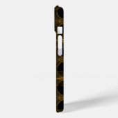 Luxus-Gold-Guilloché-Nahtloses Muster Case-Mate iPhone Hülle (Rückseite / Links)