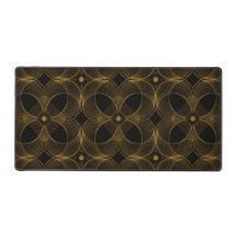 Luxus-Gold-Guilloché-Nahtloses-Muster-Schreibtisch