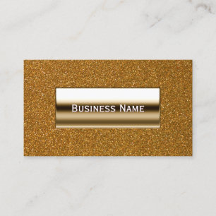 Luxus-Gold-Label-Glitter-Hintergrund-Geschäftskart Visitenkarte