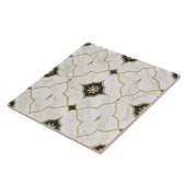 Luxus Gold Marmor Effekt - Geometrisches Muster Fliese (Seite)