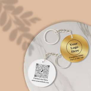 Luxus gold metallisch schlüsselanhänger