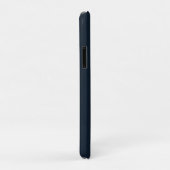 Luxus-Gold-Monogramm-Initial-Midnight-Navy-iPhone Case-Mate iPhone Hülle (Hinten/Rechts)