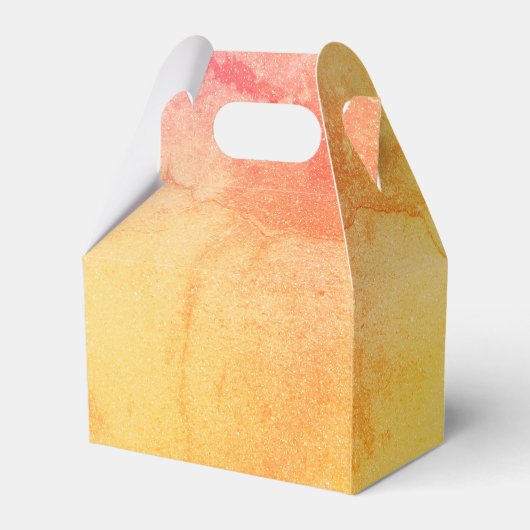 Luxus Gold & Pink Gevor Box Geschenkschachtel (Vorderseite)