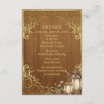 Luxus Gold Rustikale Holz Hochzeit 