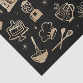 Luxus Gold Sparkle Backen Backen Utensil Bäckerei Seidenpapier (Ausschnitt)