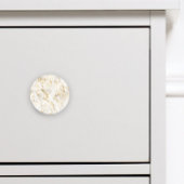 Luxus Gold und weißer Marmor Keramikknauf