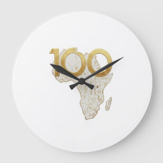 Luxus Golden Africa 100 Jahre Jahrhundert-Erbe - Große Wanduhr