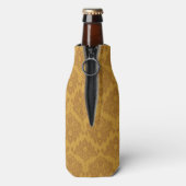 Luxus Golden Damask Flaschenkühler (Flasche Rückseite)